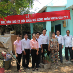 Hiện tại, bà Huỳnh Thị Đặng đã có căn nhà rộng rãi, thông thoáng, không còn tình trạng nắng thì nóng, mưa thì dột.